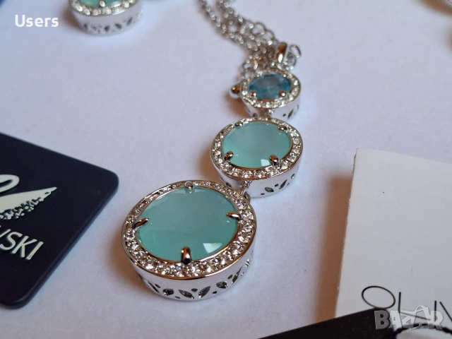 Oliver water By Swarovski , снимка 3 - Колиета, медальони, синджири - 54989589