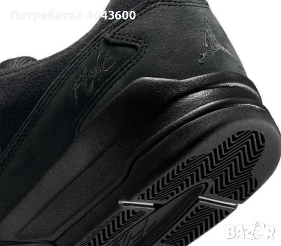 Jordan Flight Court Black Anthracite, снимка 7 - Маратонки - 55692074
