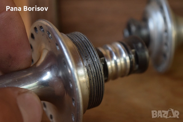 Ретро Шосейни Комплект Главини Campagnolo Record 36 дупки, снимка 5 - Части за велосипеди - 55247123