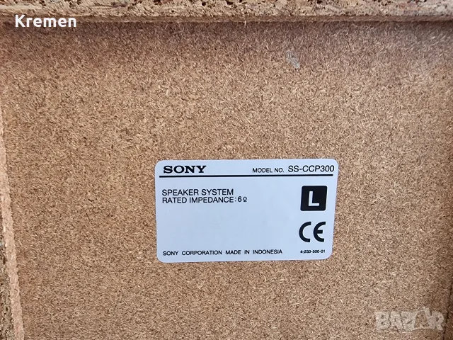 Тонколони SONY SS-CCP300, снимка 5 - Тонколони - 55540886