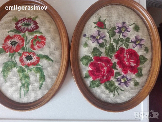 Три малки гоблена., снимка 3 - Антикварни и старинни предмети - 54414536