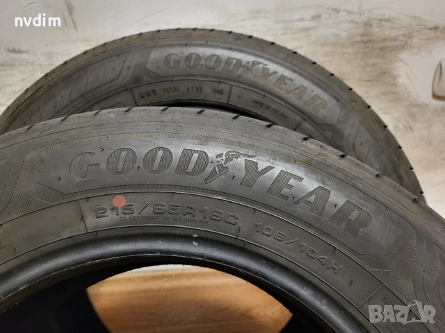 215/65/16C Goodyear 25 г. / бус летни гуми, снимка 7 - Гуми и джанти - 54555804