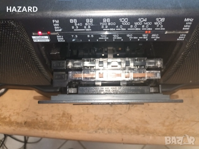 SHARP WQ-T359Z(GY), снимка 3 - Радиокасетофони, транзистори - 54984911