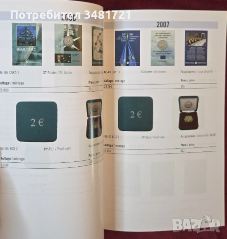 Двуезичен каталог - монетата от 2 евро / 2 Euro Coin Catalogue. Münzenkatalog, снимка 6 - Енциклопедии, справочници - 54244279