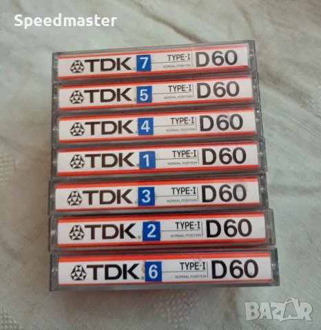 Аудио касети TDK D60, снимка 4 - Аудио касети - 55424335