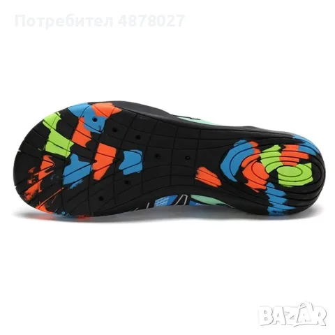 Мъжки аква обувки от бързосъхнеща материя и неплъзгаща се гумена подметка X SHOE, снимка 7 - Маратонки - 55326874
