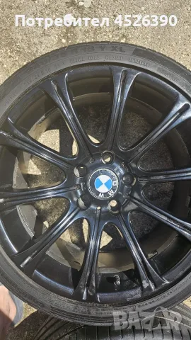 Джанти за BMW 18" спортен пакет с гуми Continental (Предни 8 / Задни 8.5J), снимка 2 - Гуми и джанти - 55613232