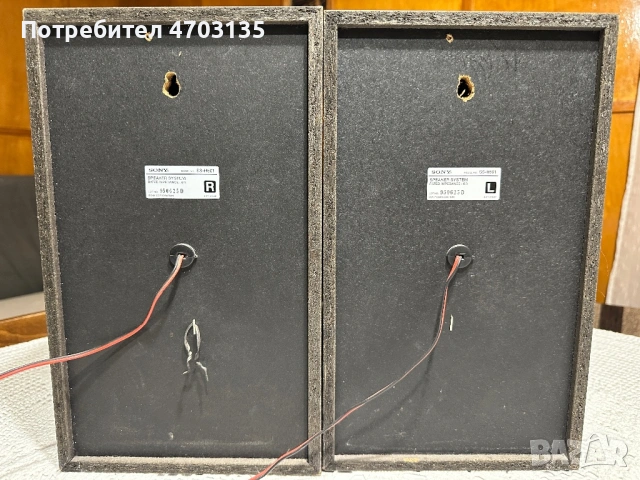Тонколони Sony SS‑H501 , снимка 3 - Тонколони - 54415518