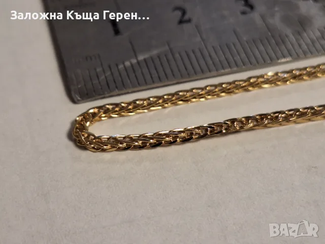 Златен синджир 3,40гр., снимка 2 - Колиета, медальони, синджири - 55526309