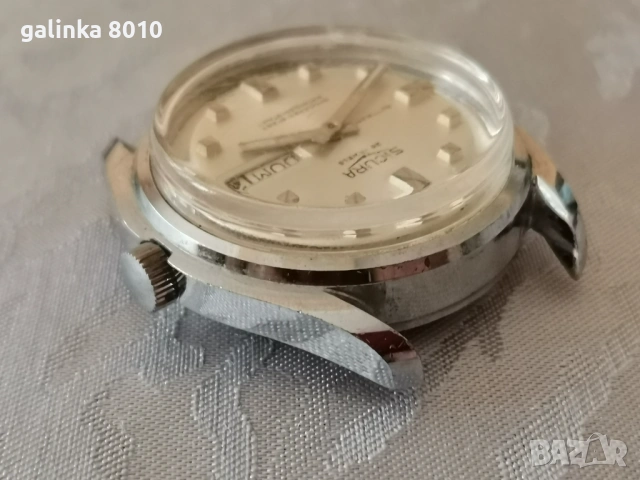 Мъжки Швейцарски часовник СИКУРА, снимка 3 - Мъжки - 54713492