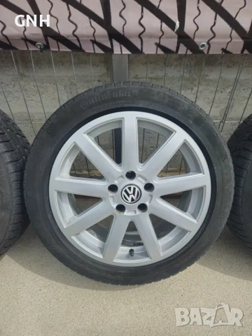 Джанти Dezent 17 цола 5х112 , 7j , et20 , 225/55/17 Audi , Vw , Skoda, снимка 3 - Гуми и джанти - 54527788