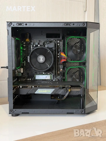 Геймърски компютър Ryzen 5 3600, GTX1660, 16GB RAM, снимка 6 - Геймърски - 54568384