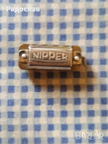 стара миниатюрна хармоника Nipper, снимка 3 - Духови инструменти - 55015749