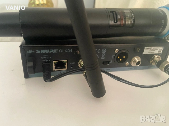 SHURE QLXD24E/B58 - Вокален Безжичен Микрофон в Добро Състояние Цена в Евро Без Бартери, снимка 3 - Други - 55053478