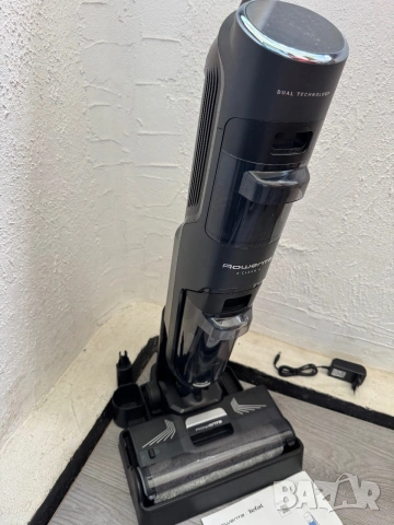 Безжична Вертикална Прахосмукачка за Сухо и Мокро Rowenta X-Clean 4 GZ5037WO 200W и Самопочистване!, снимка 5 - Прахосмукачки - 55000368