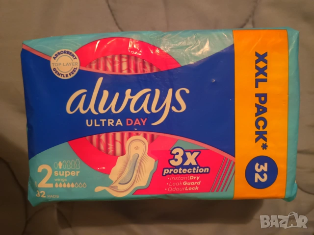 Дамски превръзки Always ultra- дневни и нощни-50% намаление, снимка 2 - Козметика за тяло - 54312434