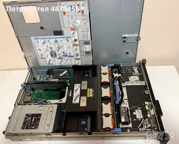 2x Dell R710 Twin-Servers | 2x X5670, 32GB RAM, H700 18 TB Storage | ESXi Ready - 300€ за ДВАМА!!!, снимка 9 - Работни компютри - 55157185