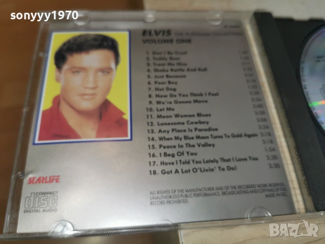 ELVIS PRESLEY CD-ВНОС GERMANY 0406261913H2E6R, снимка 16 - CD дискове - 54781996
