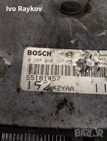 Компютър двигател за Fiat Stilo JTD , 0281010337 , 55181457, снимка 2 - Части - 55672928
