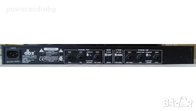 Професионален Кросоувър DBX 223S, снимка 5 - Ресийвъри, усилватели, смесителни пултове - 54906192