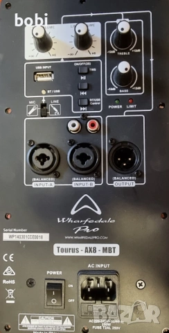 Wharfedale Pro Tourus AX8-MBT- 8", снимка 6 - Тонколони - 54710411