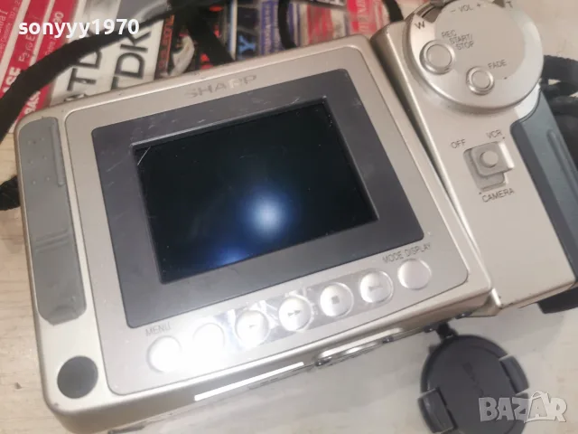SHARP VL-E630 VIEWCAM 8-MADE IN JAPAN ВНОС FRANCE 0908261640L4, снимка 6 - Камери - 55605053