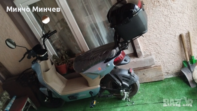 Продавам електрически скутер нов 