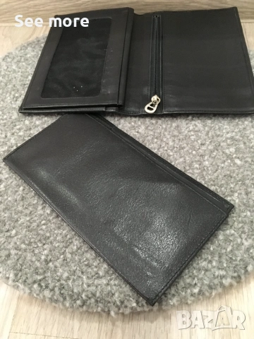 AIGNER Munich портфейл естествена кожа UNISEX, снимка 7 - Портфейли, портмонета - 54981355