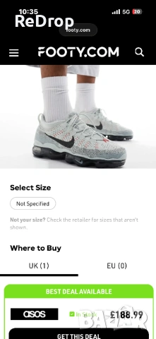 Nike VaporMax мъжки маратонки, снимка 9 - Маратонки - 54401348