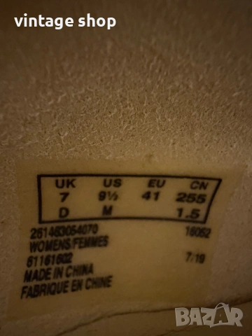 Балеринки Clarks естествен велур, размер 41, снимка 11 - Дамски елегантни обувки - 54270888