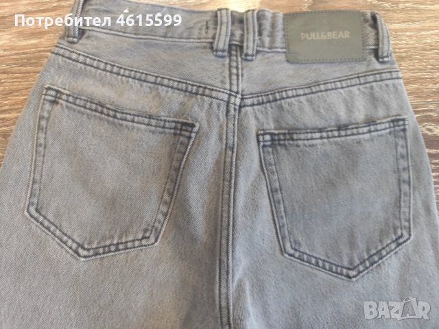 дънки с висока талия на Pull&Bear, снимка 5 - Дънки - 55177690