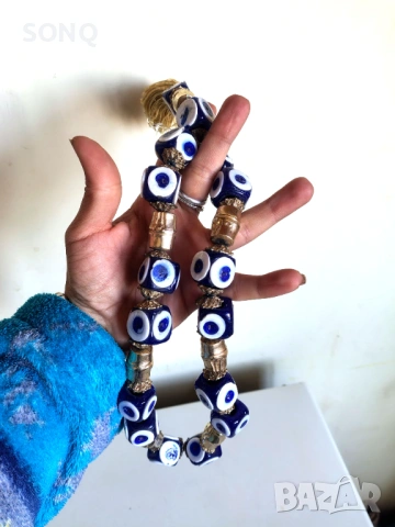 Огромна Броеница Синьо Око Против Уроки, снимка 7 - Други - 54020132