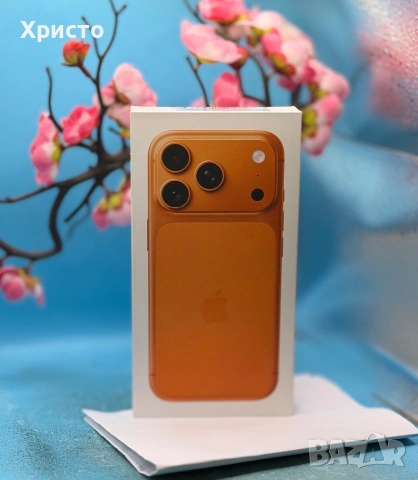 НОВ!!! Apple iPhone 17 Pro, 256GB, 5G, Cosmic Orange , снимка 4 - Apple iPhone - 55190948