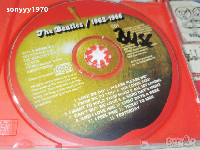 THE BEATLES X2 CD-ВНОС ГЕРМАНИЯ 3005261611H2E6R, снимка 12 - CD дискове - 54720738