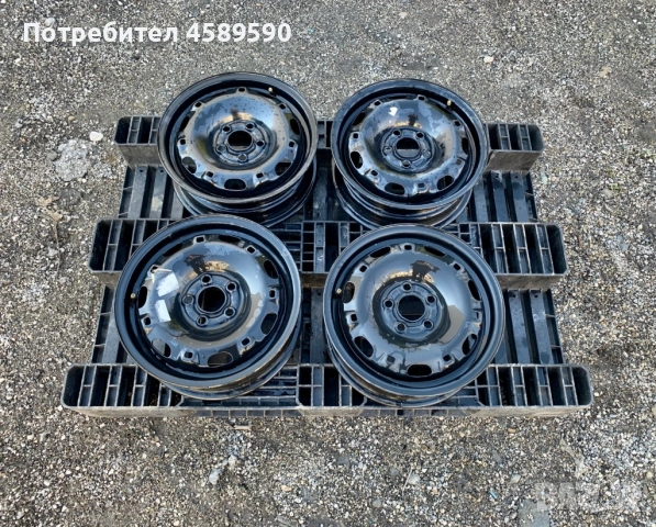 4бр.Оригинални джанти 14цола 5x100 за Vw Polo,Fox,Lupo,Skoda Fabia,Rapid,Roomster,Praktik,Seat
