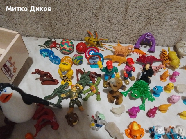 Kinder Surprise фигурки 95 броя и други фигурки 70 броя, снимка 7 - Играчки за стая - 55147555
