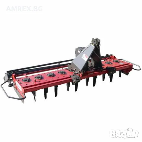 Активна ротационна брана за трактор GeoTech PRO 210 | 210 см | 50–60 к.с.