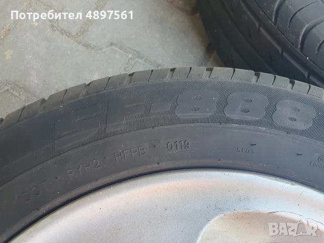 Джанти с гуми 16" 6,5J 5x98 Alfa Romeo 147/156/GT/GTV, снимка 5 - Гуми и джанти - 55417349
