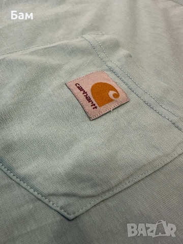 Оригинална мъжка тениска Carhartt Pocket T-Shirt размер М, снимка 4 - Тениски - 55048644