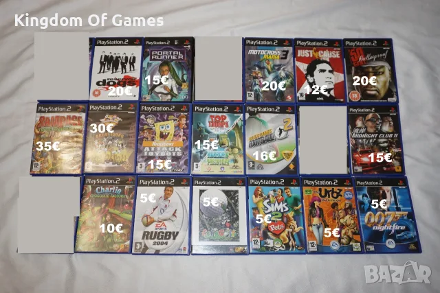 Игри за PS2 Reservoir Dogs/Rampage/Animaniacs/Portal Runner/Nicktoons/Top Trumps/50 Cent Bulletproof