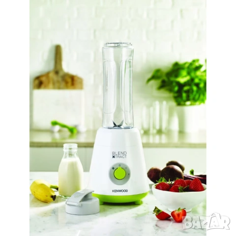 Блендер Kenwood Blend-X Tract Sport SMP060WG, 300 W, 0.6 л, 2 Скорости + Пулс, Бял, снимка 3 - Блендери - 54222416