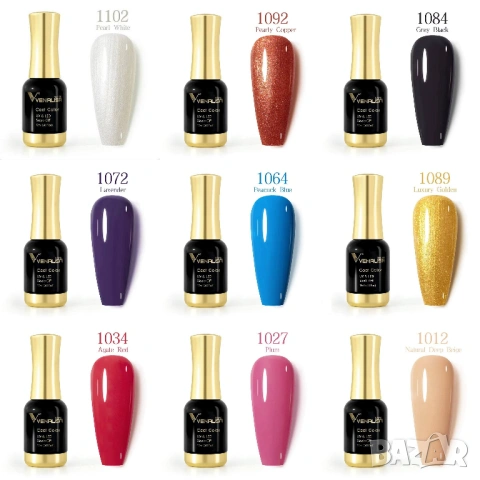  12мл VENALISA UV & LED гел лак  , снимка 2 - Продукти за маникюр - 28603747
