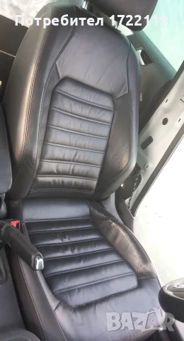 Кожен салон/седалки Vw jetta 2013г, снимка 3 - Части - 55636167