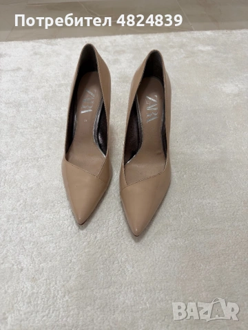 Zara висок ток 39 Nude