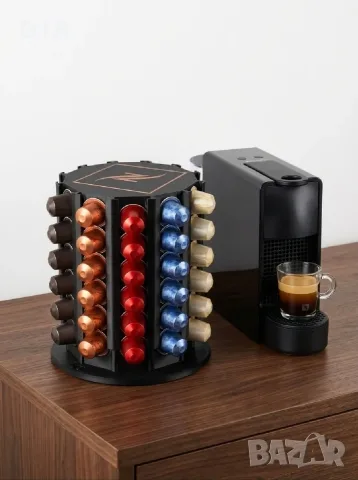 Въртяща се стойка за капсули Nespresso, снимка 3 - Аксесоари за кухня - 55336749