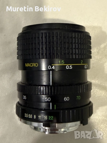 HANIMEX 35-70mm Auto Zoom , снимка 2 - Обективи и филтри - 55528212