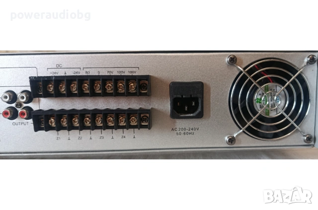 Усилвател Dap Audio VPA-150 - 150 Вата,100Volt, 4 зони, снимка 10 - Тонколони - 54895914