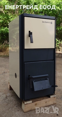 Чугунен котел на твърдо гориво Де Дитрих/De Dietrich 30 kW , снимка 2 - Отоплителни печки - 54989284