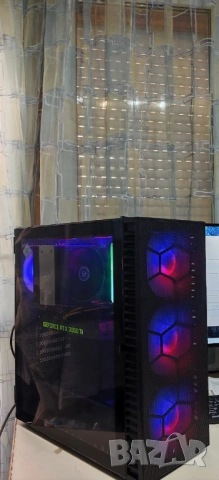 Продавам Добро Геймърско PC Ryzen 7 5700/32Gb/1TB SSD/Acer 3060TI/Wi&BT/Гаранция, снимка 4 - Геймърски - 54902288