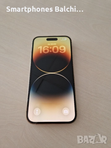 iPhone 14 Pro Gold-100% battery health , снимка 2 - Apple iPhone - 54254930